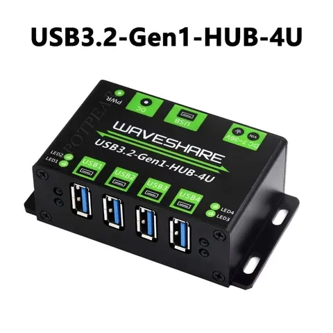 spotpear USB 3.2 Gen1 концентратор 4 порта