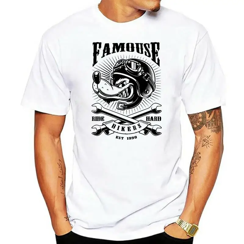 

100% Cotton for Man Shirts T-Shirt Hot Rod Tattoo Biker Totenkopf Rockabilly Skull Rocker Yakuza USA V8 Print Tee Shirts