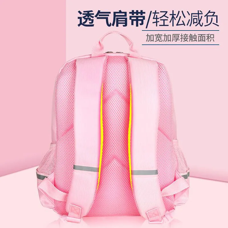 Disney Snow adventure schoolbag for primary school students, 6-10 years old, girls, grade 1-4, Princess Aisha Backpack