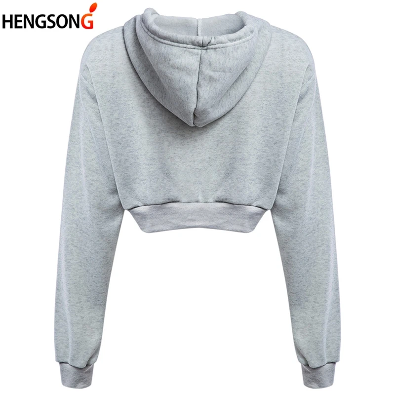 

Women's Outdoor Running Sweatshirt Fashion Women's Sport Short Long Sleeve Umbilical Top Sweatshirt Ladies Pullover