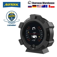 Автомобильный Инклинометр AUTOOL X95, многофункциональный Инклинометр для езды по бездорожью, 4 х4