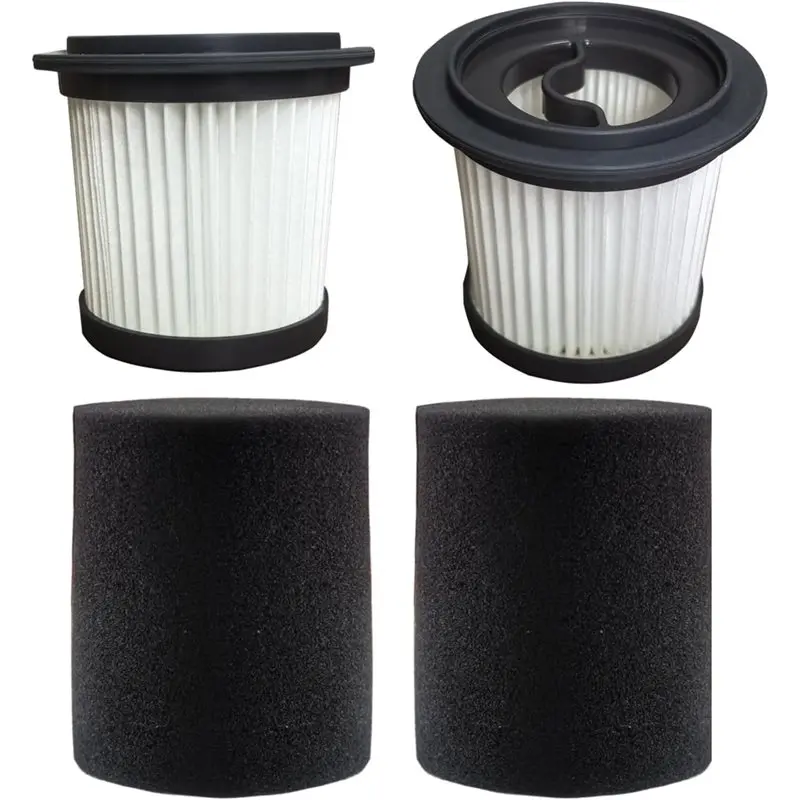 

Фильтры для беспроводных пылесосов AIRDIYA, Bieiao, MHRMHR KP1108 (2 HEPA + 2 поролона)