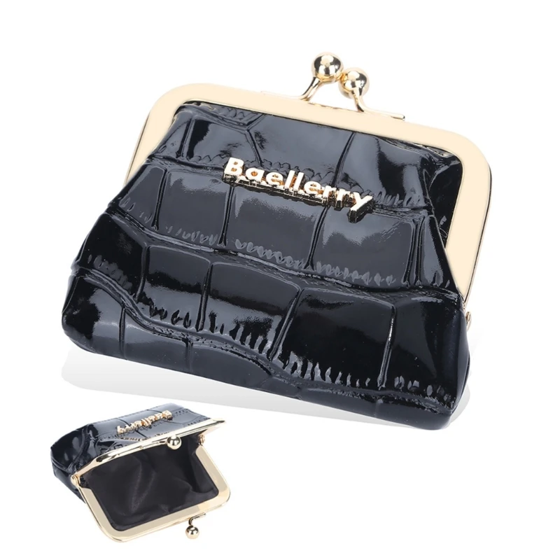 

Женские кошельки из искусственной кожи, кошелек на застежке, модная маленькая сумка для денег, держатель для карт и монет