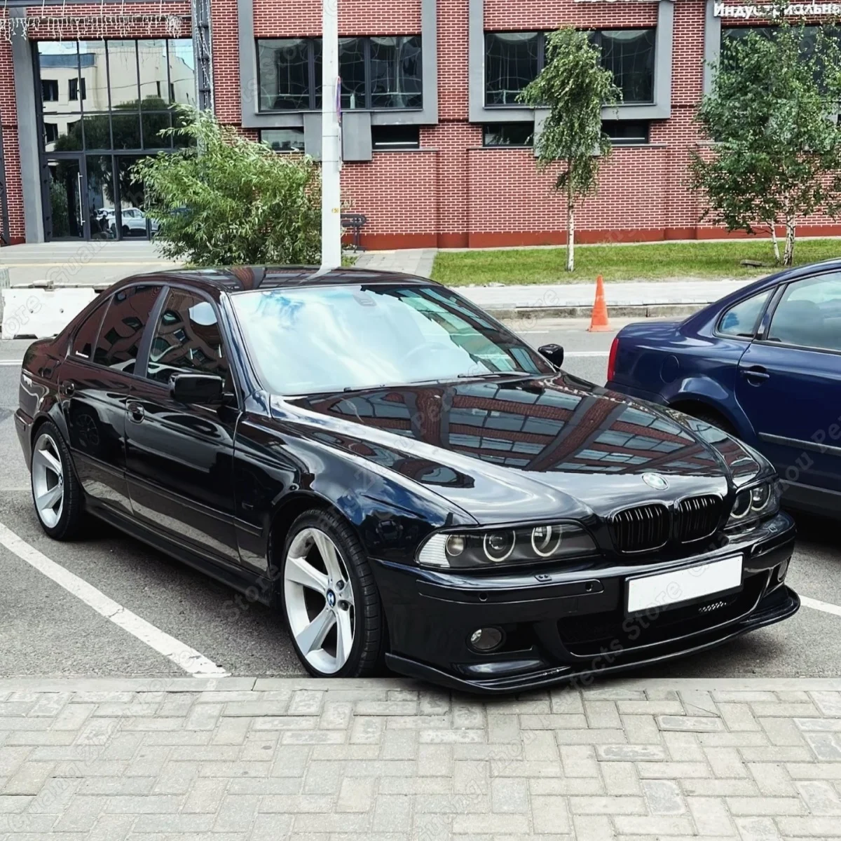 Фото Передний бампер, сплиттер, спойлер для BMW 5 серии E39 M5 и M5, стильный бампер M PACK 1998-2003, комплект диффузора бампера, блеск из АБС-пластика №3