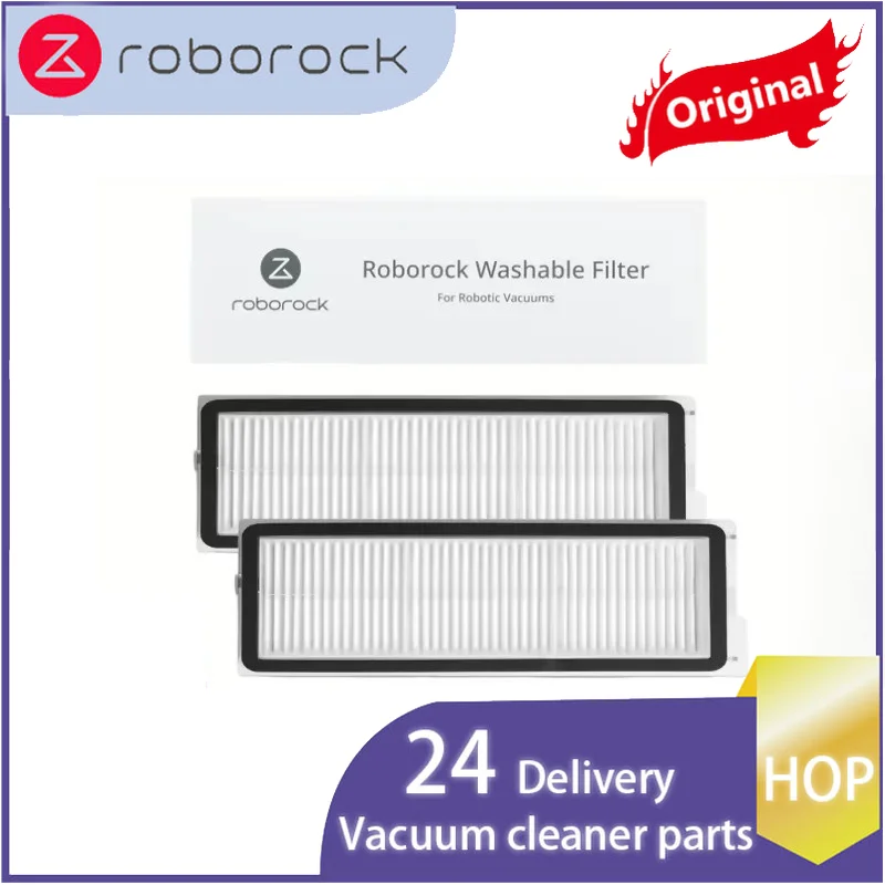 Фото Сменные моющиеся фильтры для пылесосов Roborock Qrevo Curv, Qrevo S, Qrevo Pro, Qrevo S5V – запчасти и аксессуары №4