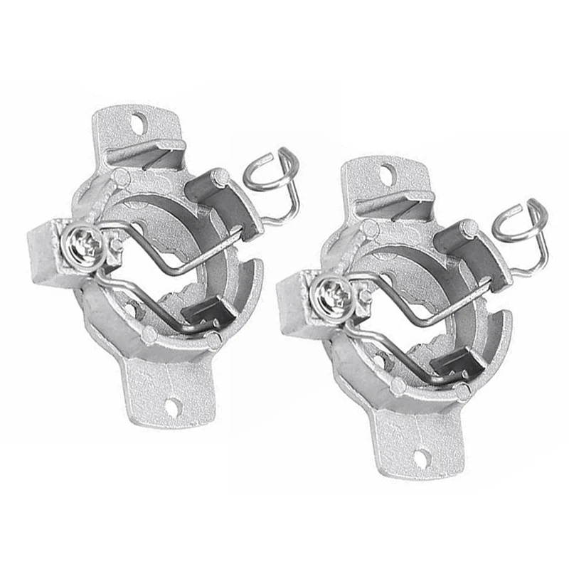 

2Pcs H1 Headlight Bulb Adapter Base Holder Container Clip Fit for Mercedes-Benz VW Buick BMW Audi Ford Nissan Hyundai Chrysler