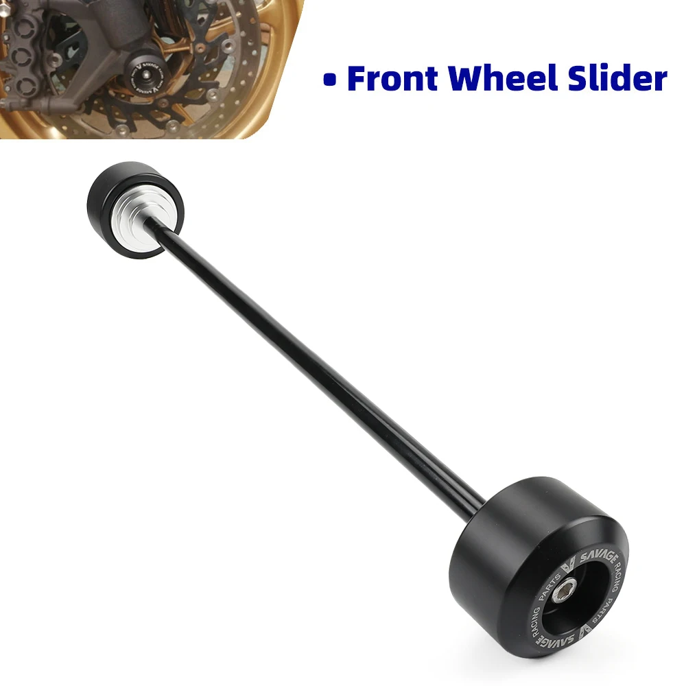 

MT-10 Слайдер рамы Передняя и задняя ось Слайдеры для Yamaha YZF R1 R1M R1S MT10/SP 2015-2025 YZF-R1 Подставка для катушки маятника