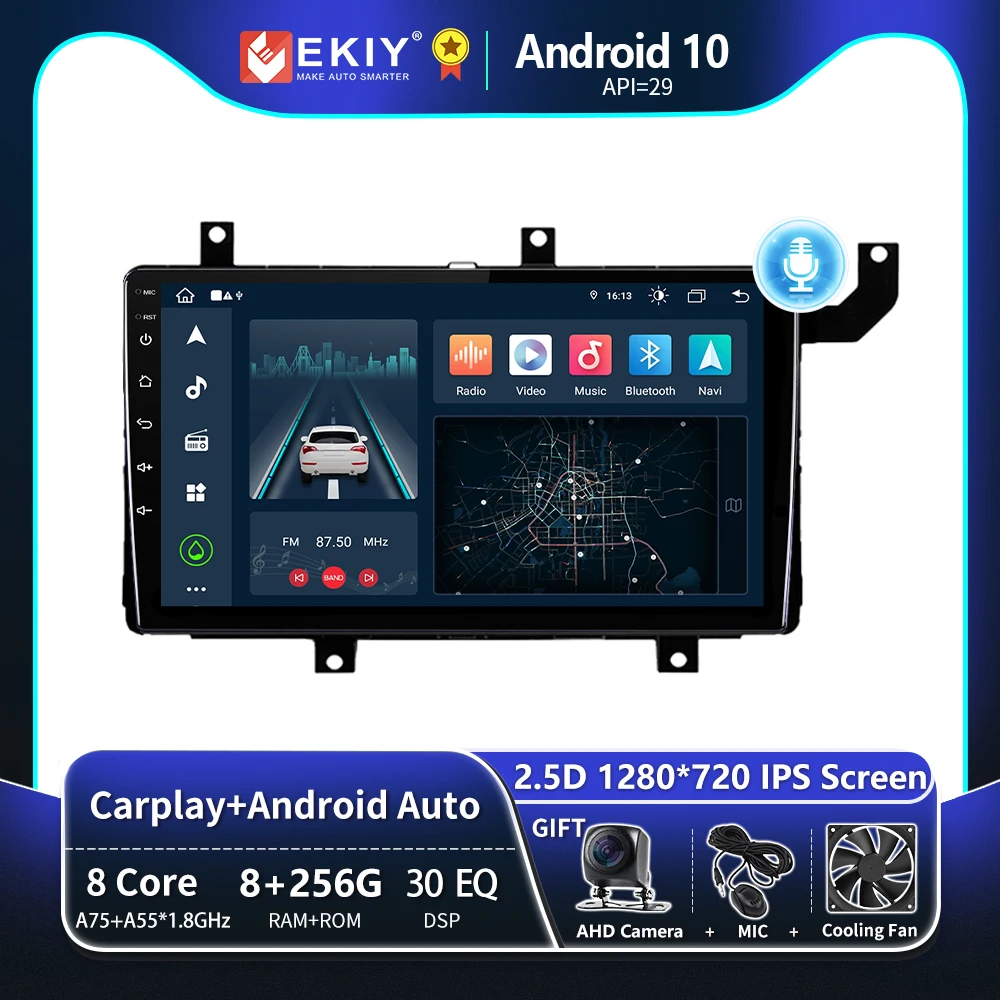 

EKIY T8 8G 256G For Toyota Tacoma N300 2015 - 2021 Car Radio Multimedia Video Player Navigation Stereo GPS Android 10 No 2din HU