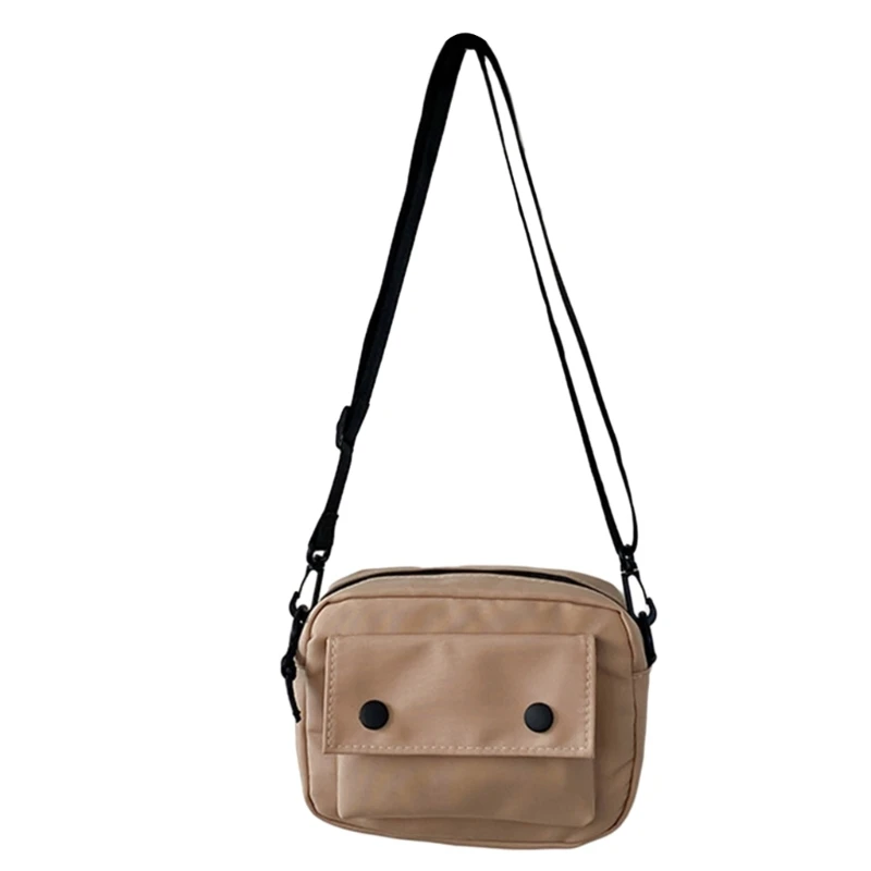 

Versatile Crossbody Bag Trendy Unisex Shoulder Bags with Zipper Closure Perfect for Travel and Daily Use