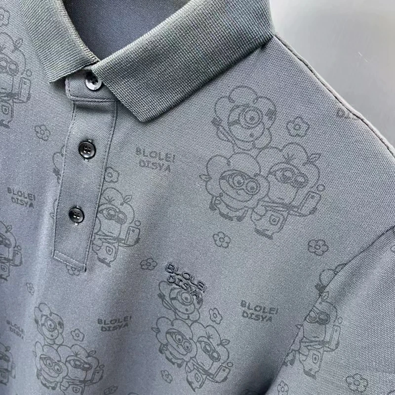 2c29 Мужская одежда с птицами новинка 2024 летняя мужская мода жаккардовая вышивка