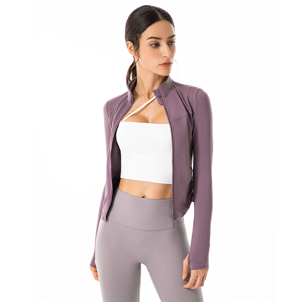 Боковой эластичный шнур для облегающей спортивной куртки с длинным рукавом