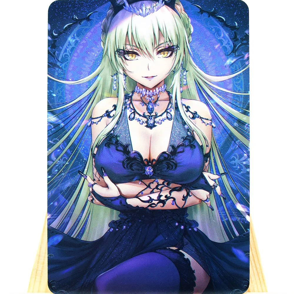 

11 штук/комплект Аниме игра Flash ACG Card Fate Grand Order Kawaii Girl Card Коллекционная любимая игрушка