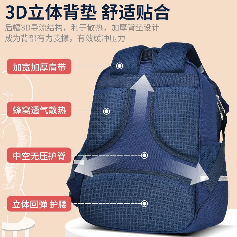 2 Size Backpacks Children Large orthopedics School bags for Teenager Girls high quality School Bag Waterproof  mochila escolar