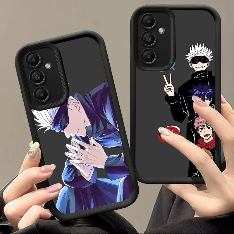 JR-11 Jujutsu Kaisen Phone Case For Samsung A24 A34 A14 A04 A04E A04S A13 A33 A53 A73 A12 A21S A51