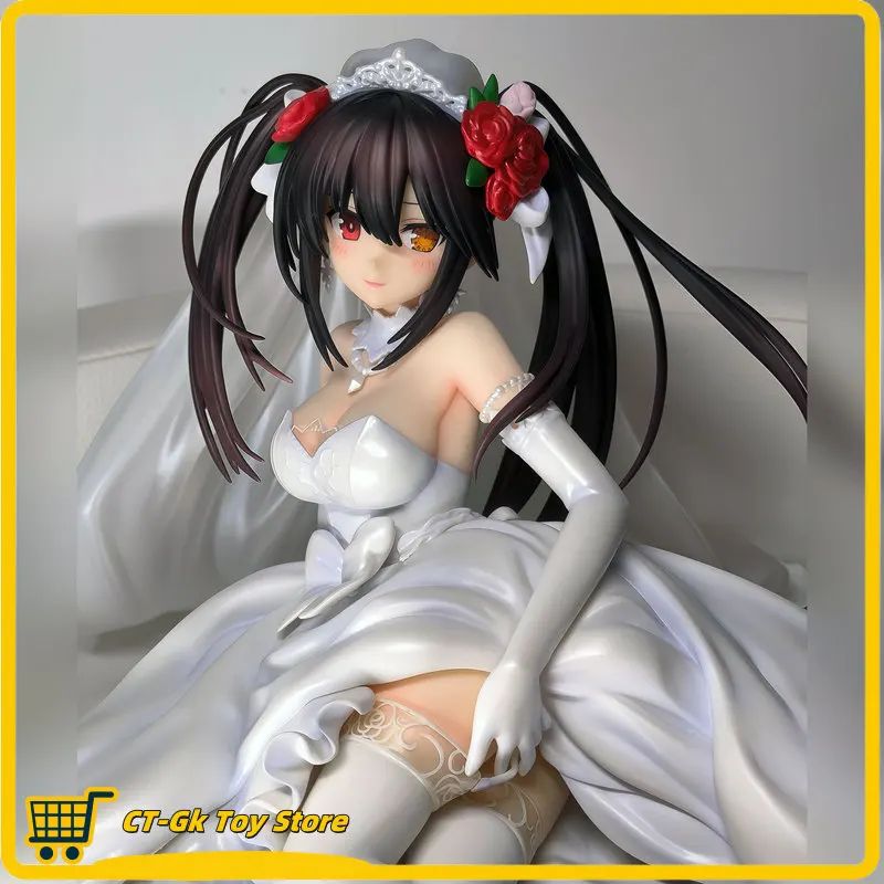 Фото Аниме Date A Live свадебное платье Tokisaki Kurumi Gk модель игрушки фигурка модное украшение сцены Коллекционная работа ручной работы №1