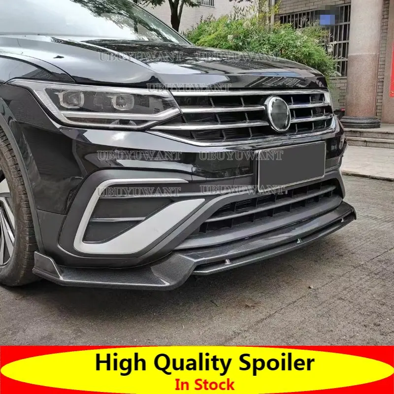 

Front Bumper Diffuser Fit for VOLKSWAGEN Tiguan (not for r-line) 2022+ Front Lip Spoiler Front Bumper Decoration 4pcs/set
