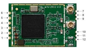 BL-M7612NU2 Модуль Wi-Fi для Smart TV, двухдиапазонный AC, с 2 разъемами IPEX (art.: 3920db673a662) - 3920db673a662