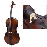 high quality maple wood regular acoustic violin bridge 44 34 12 14 18 size cello exquisite wooden material optional sizes