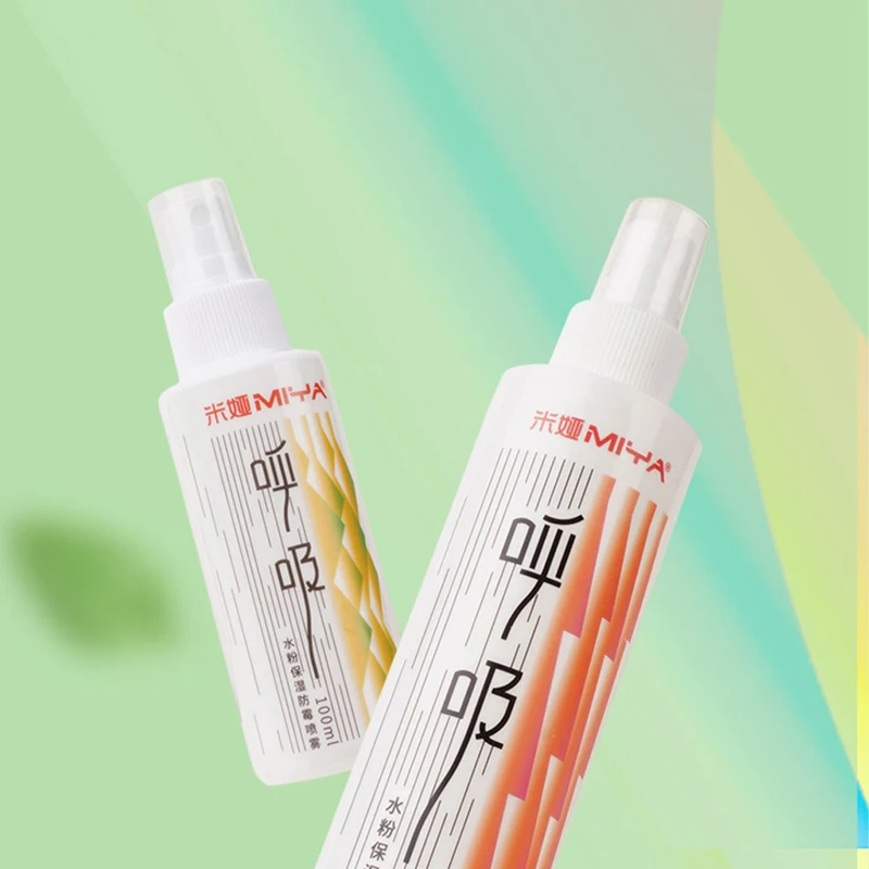

Jelly Gouache HIMI Pigment Moisturizing Anti-mildew Anti-cracking Spray Art Raw Gouache Pigment 100ml DIY Wholesale Newest