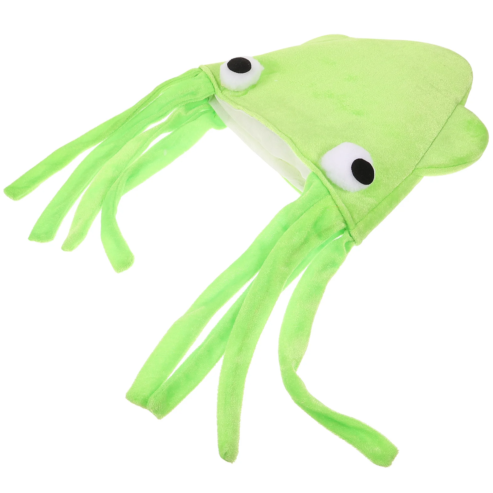 

Party Squid Hat Velour Toys Funny Costume Accessory Prop Creative Velvet Cosplay Decor