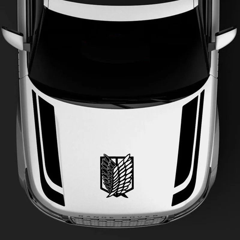 Крылья Свободы Мультяшные наклейки Высококачественные для автомобилей