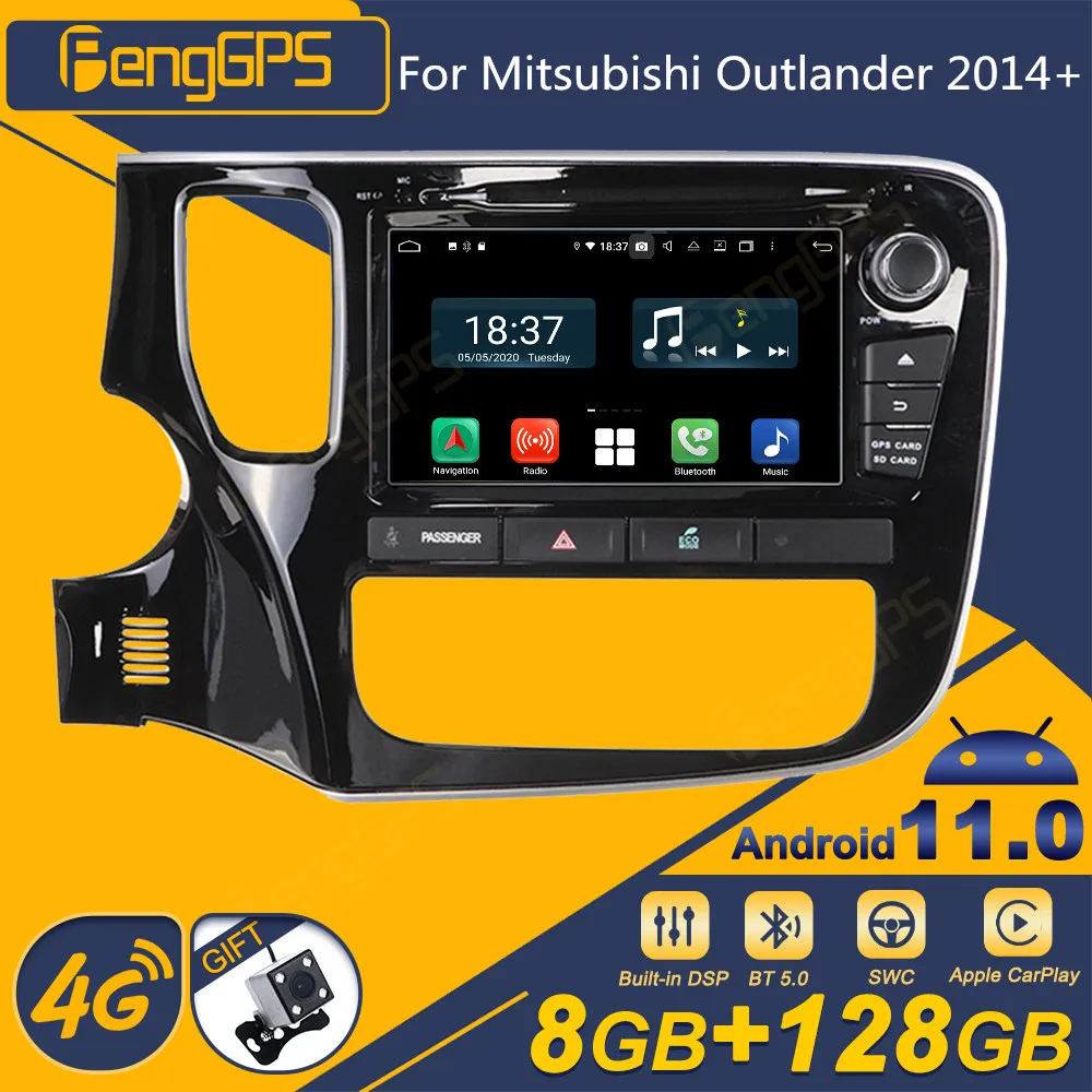 

Автомагнитола 2 Din для Mitsubishi Outlander 2014 +, Android, стереоприемник, GPS-навигатор, мультимедийный DVD-плеер, головное устройство