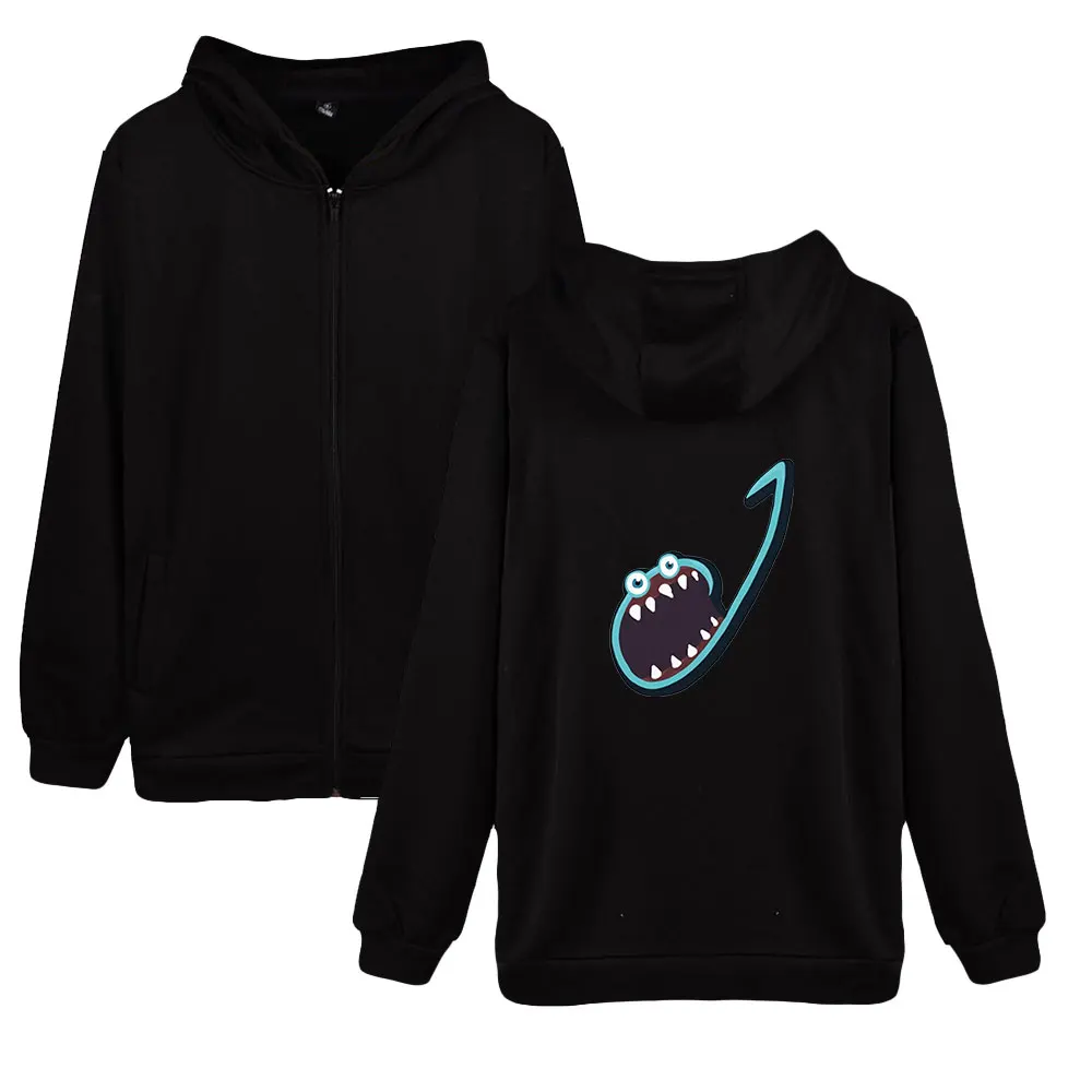 

Толстовка jerma985 на молнии для женщин и мужчин, толстовка с длинным рукавом и капюшоном, Повседневная Уличная одежда унисекс, модная одежда