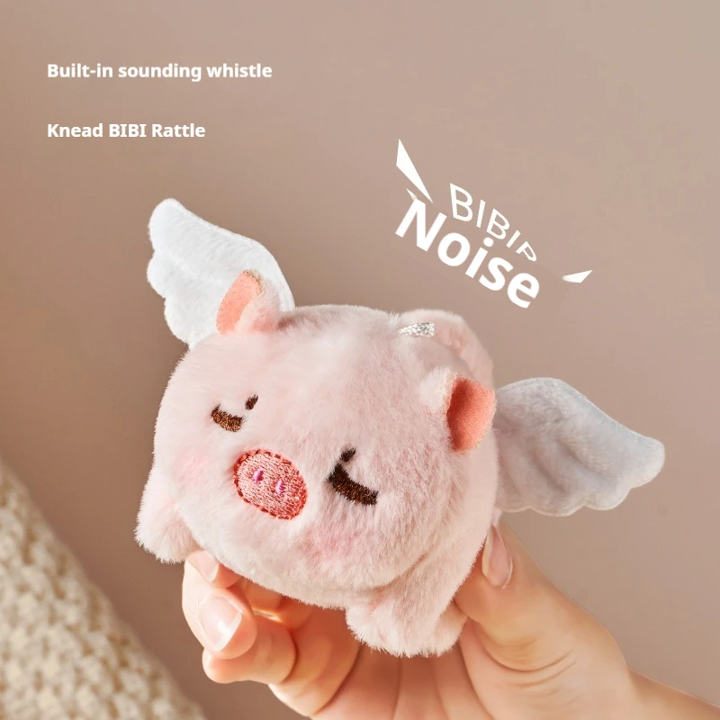 Плюшевая игрушка в виде летающей свиньи 7 см