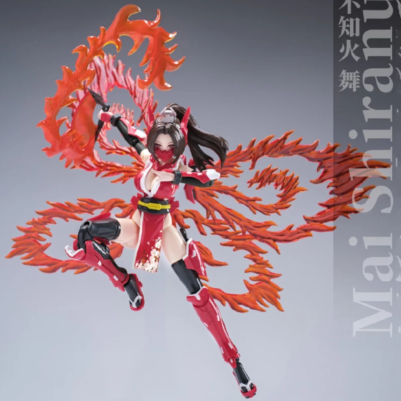 SNK 1/12 Mai Shiranui Kawali мобильный костюм для девочек из ПВХ 15 см Сборная модель комплект