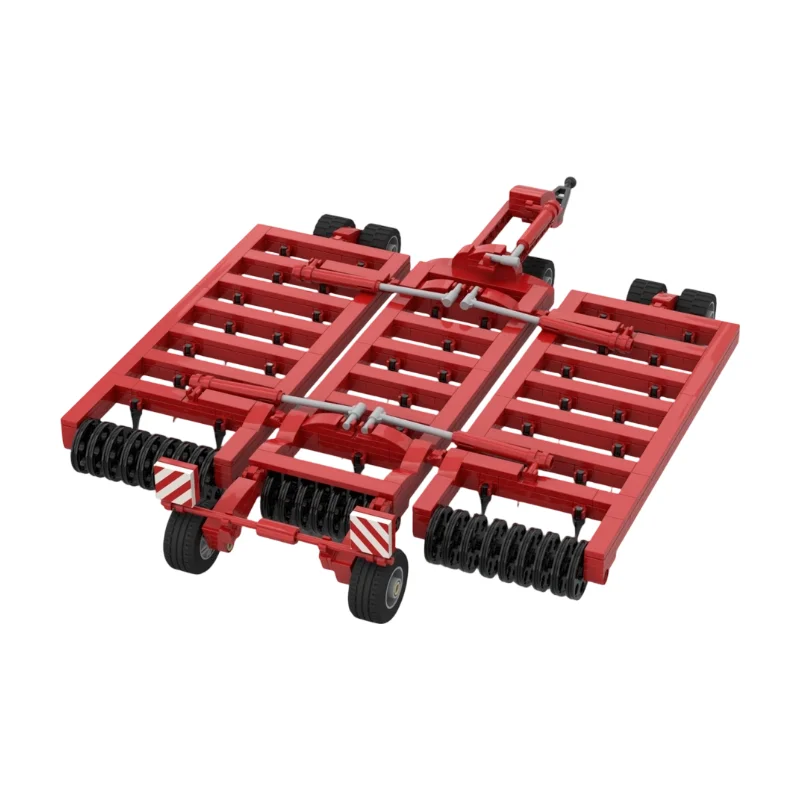 Фото Низкорамный самосвал Horsch Cruiser Tipper Box для трактора 60498, строительные блоки, фермерский транспортный прицеп, коллекция MOC Bricks, подарок №3