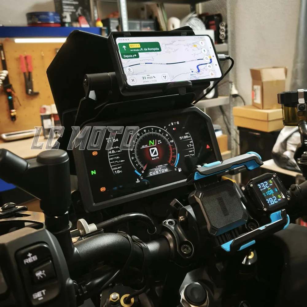 Для Tracer 9 GT TRACER 9GT + Plus 2023 2024 аксессуары для мотоциклов GPS-навигатор держатель