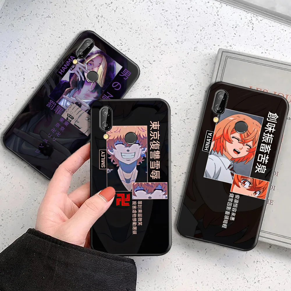 

Tokyo Avengers Phone Case For Huawei P Smart Z 2019 2021 P20 P30 P40 Lite Pro Plus Funda Carcasa Soft TPU Cases Back Cover Anime