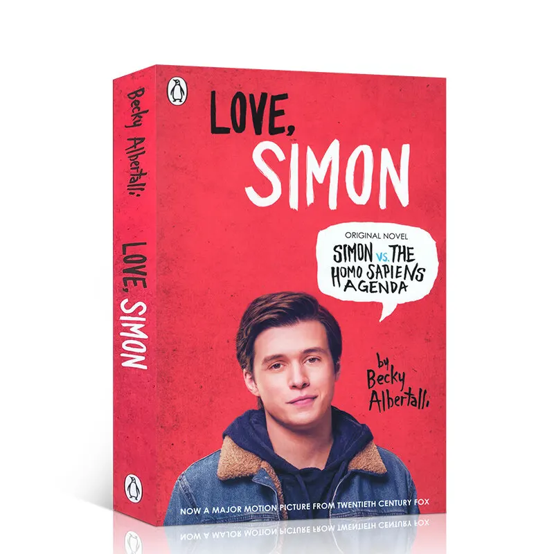 

Love Simon Love Simon Becky Albertalli First Love Simon and his Diary imported film of the same name original novel