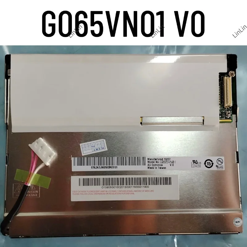 Новый оригинальный ЖК-экран 6 5 дюйма G065VN01 V0