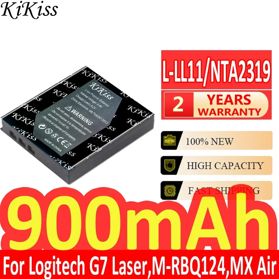 Аккумулятор KiKiss для Logitech UE Boom 2/G7/G533/UE3500/M-RO052/S-00147/H800/915- 000257 /клавиатура гостиной с