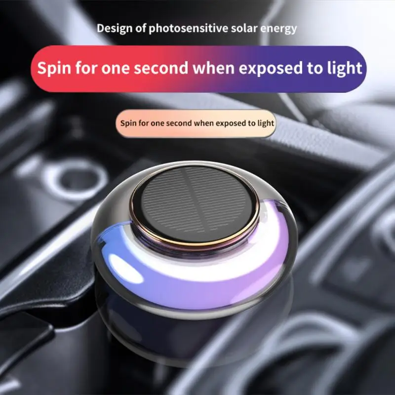 

Car Solar Aromatherapy Solar Driven Charging Creative Stylish Gentle Universal Car Interior Accessories Car Perfume
