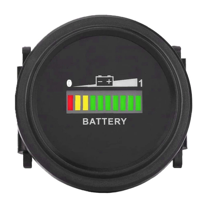 

Цифровой светодиодный индикатор заряда батареи, водонепроницаемый измеритель, индикатор заряда батареи для Go-Lf Ca-Rt, 12 В/24 В/36 В/48 В/72 в