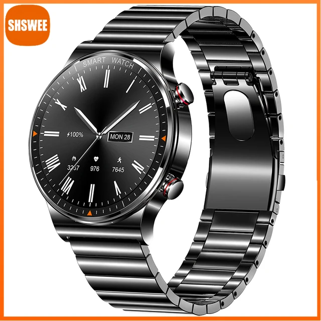 

For Xiaomi Huawei Smart Watches Men 454*454 1.39 inch display Bluetooth Call Music Player Link Bluetooth Headset Smartwatch Men