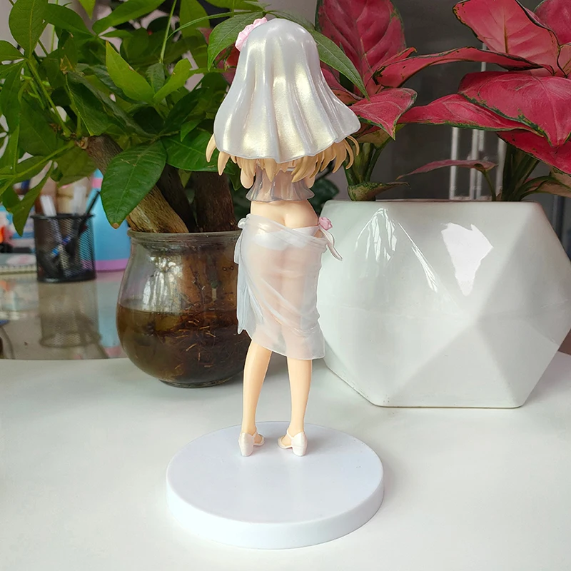 21 см илляшиль фон Айнцберн аниме Fate/stay night фигурка сексуальное свадебное платье Милая модель стоящая ПВХ коллекционные игрушки подарок кукла