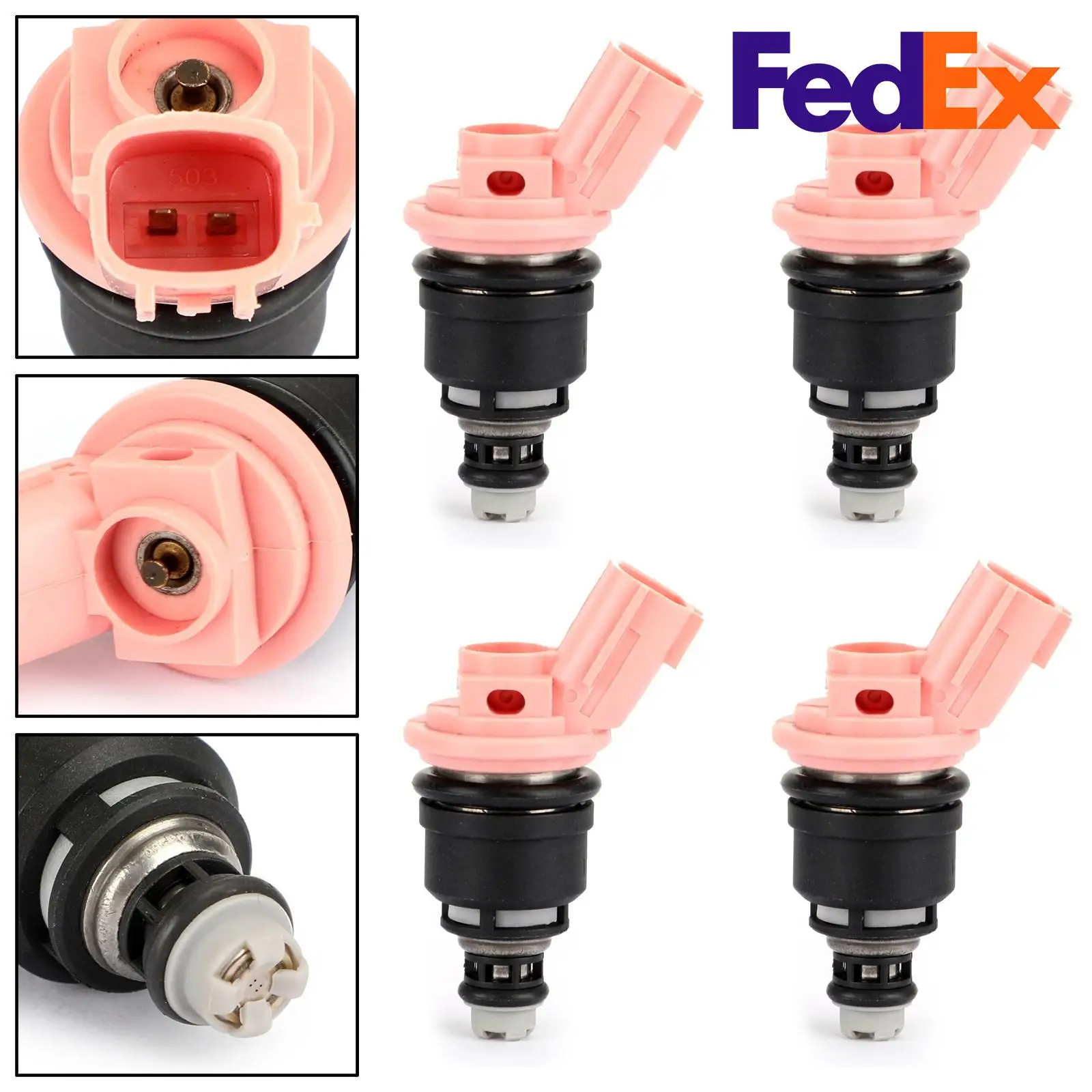 

Artudatech 4 PCS Fuel Injector Fit For Nissan Maxima A32 G20 S VQ20DE SE SLX A46-F13 Car Auto Parts