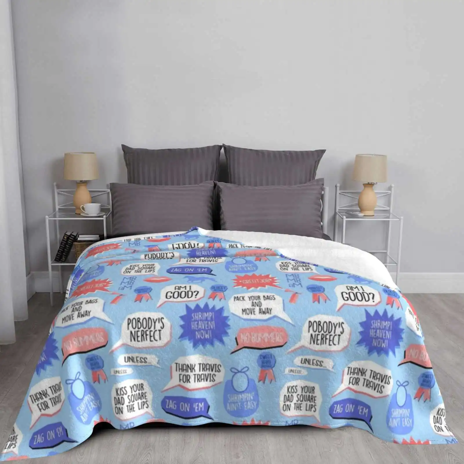 Одеяло Bro'S Better Best мягкое теплое портативное одеяло для путешествий Mbmbam My Brother And