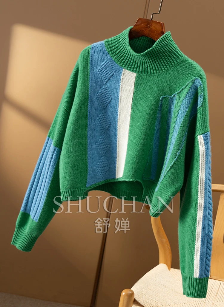 Рисунок 4 - Женский кашемировый свитер с высоким воротником