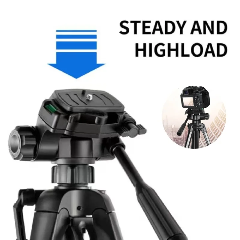 360 Rotation Shooting Phone Bracket Holder DSLR Flexible Tripod Extendable Travel Lightweight Stand For SLR Camera Live Youtube