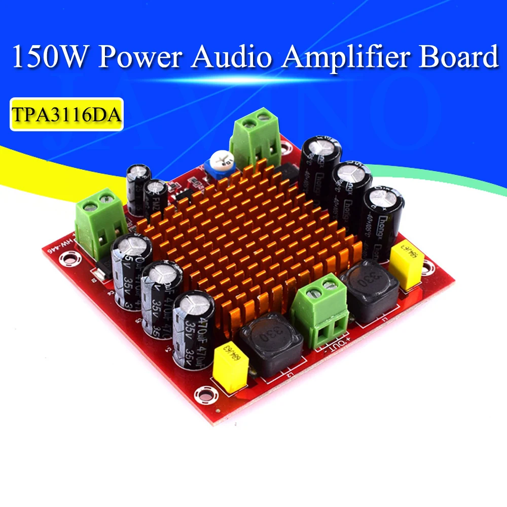

Цифровой усилитель TPA3116DA Stlxy 150 Вт