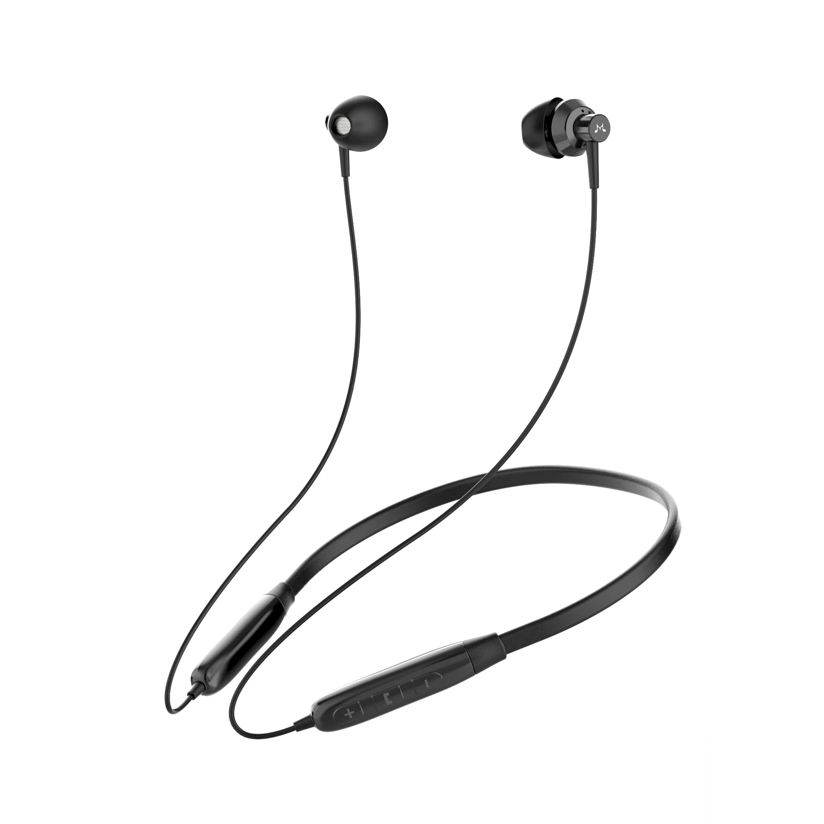 Фото SoundMAGIC S20BT Bluetooth-наушники с шейным ремешком Hi-Fi стерео гарнитура-вкладыш с микрофоном легкие спортивные наушники №1