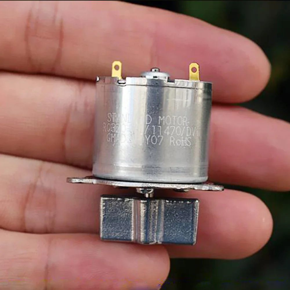 Мини RC-320 Вибрационный двигатель постоянного тока 6 В-9 В Вибратор с вибрирующим