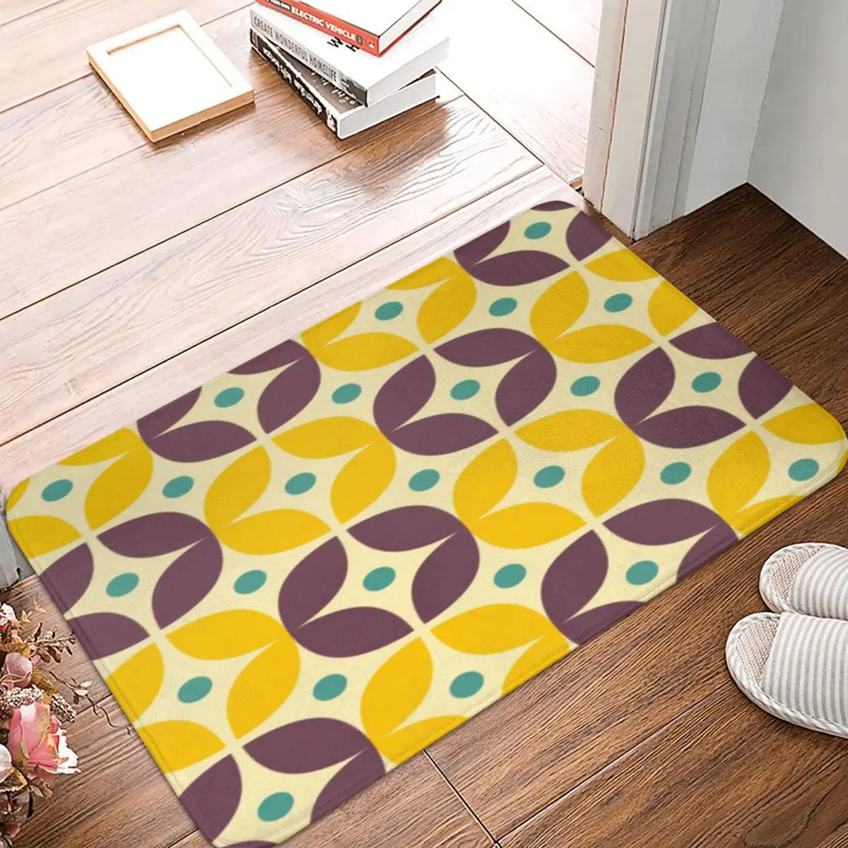 

Коврик из полиэстера с геометрическим рисунком, 60x40 см