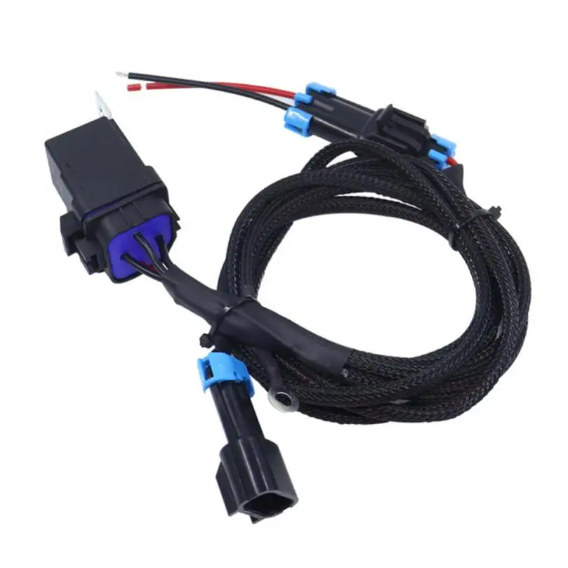 

12V Car Reverse Light Wire Harness with Waterproof Relay Spare Cable Set Auto Day Ruuning Light Wires Accessoies