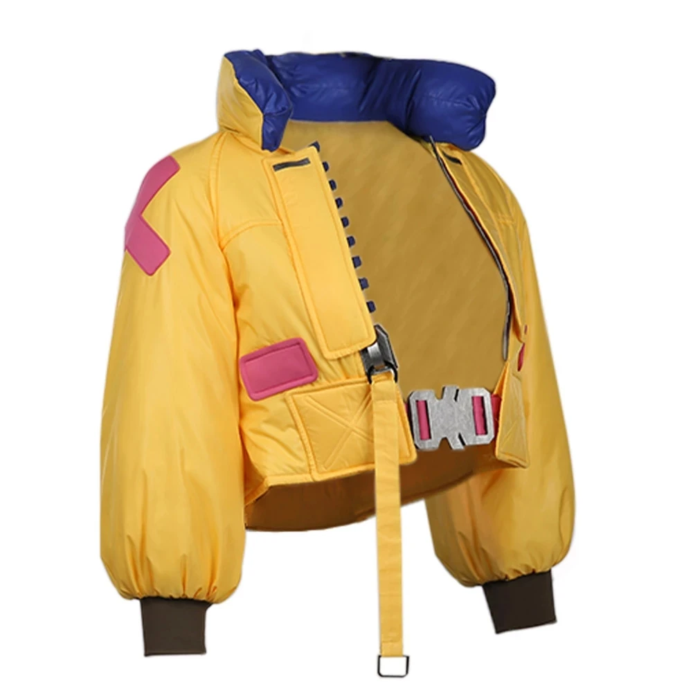 Valorant Killjoy Cosplay Costume Coat Jacket Women Bag Belt Outfits Knitted Hat Halloween Carnival Streetwear