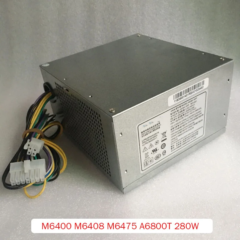 

Настольный блок питания для Lenovo HK380-16FP 280W PCC001 PCB033 M6400 M6408 M6475 A6800T тестовая доставка
